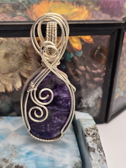 Charoite Stormdream Pendant