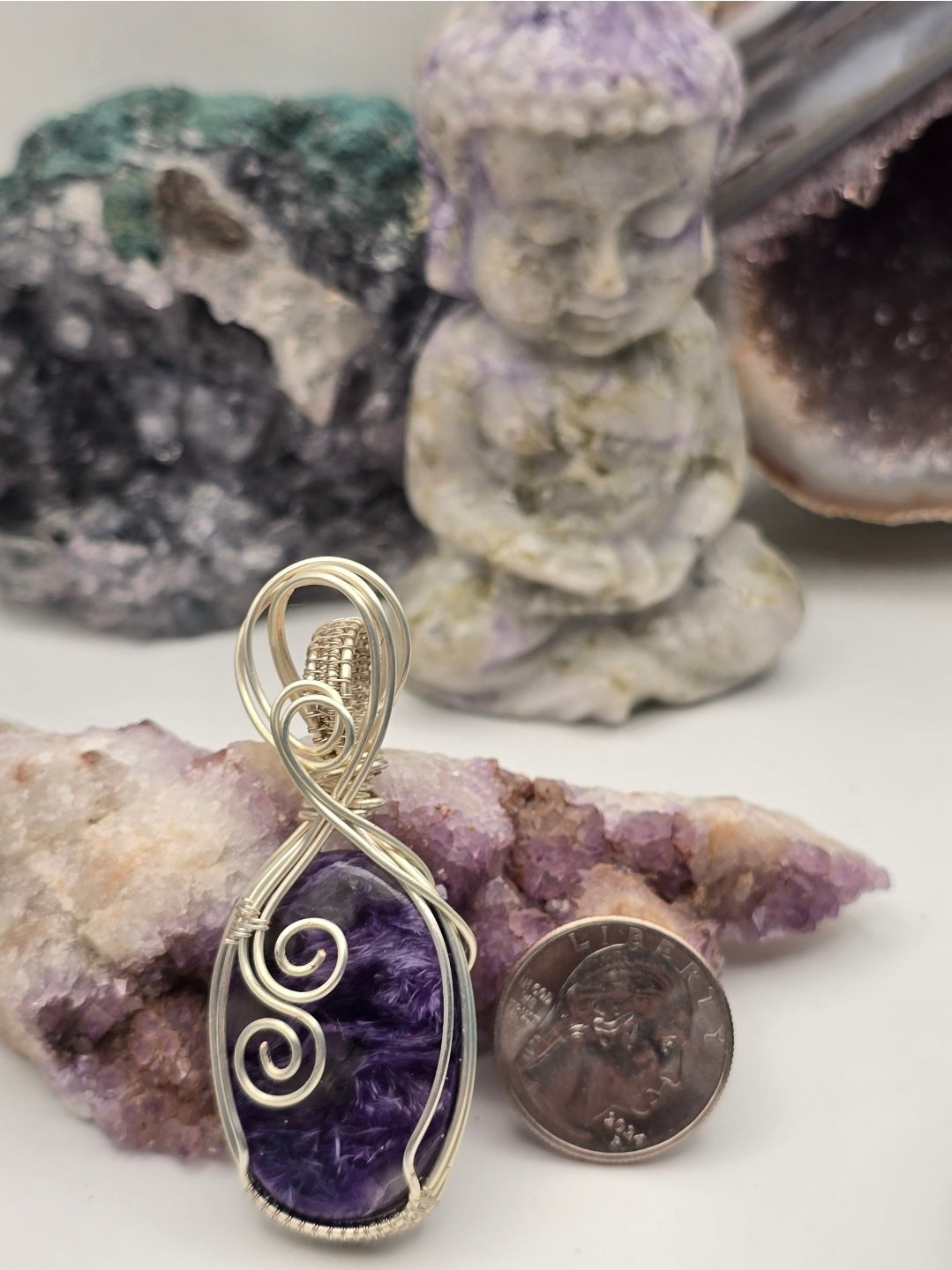 Charoite Stormdream Pendant