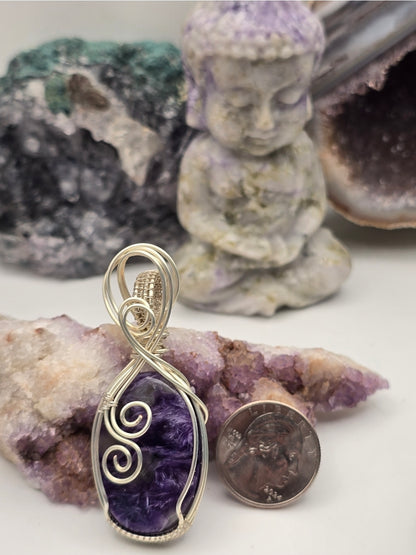 Charoite Stormdream Pendant