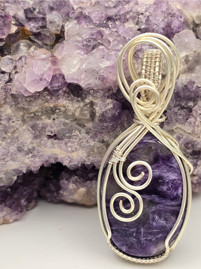 Charoite Stormdream Pendant
