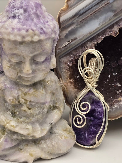 Charoite Stormdream Pendant