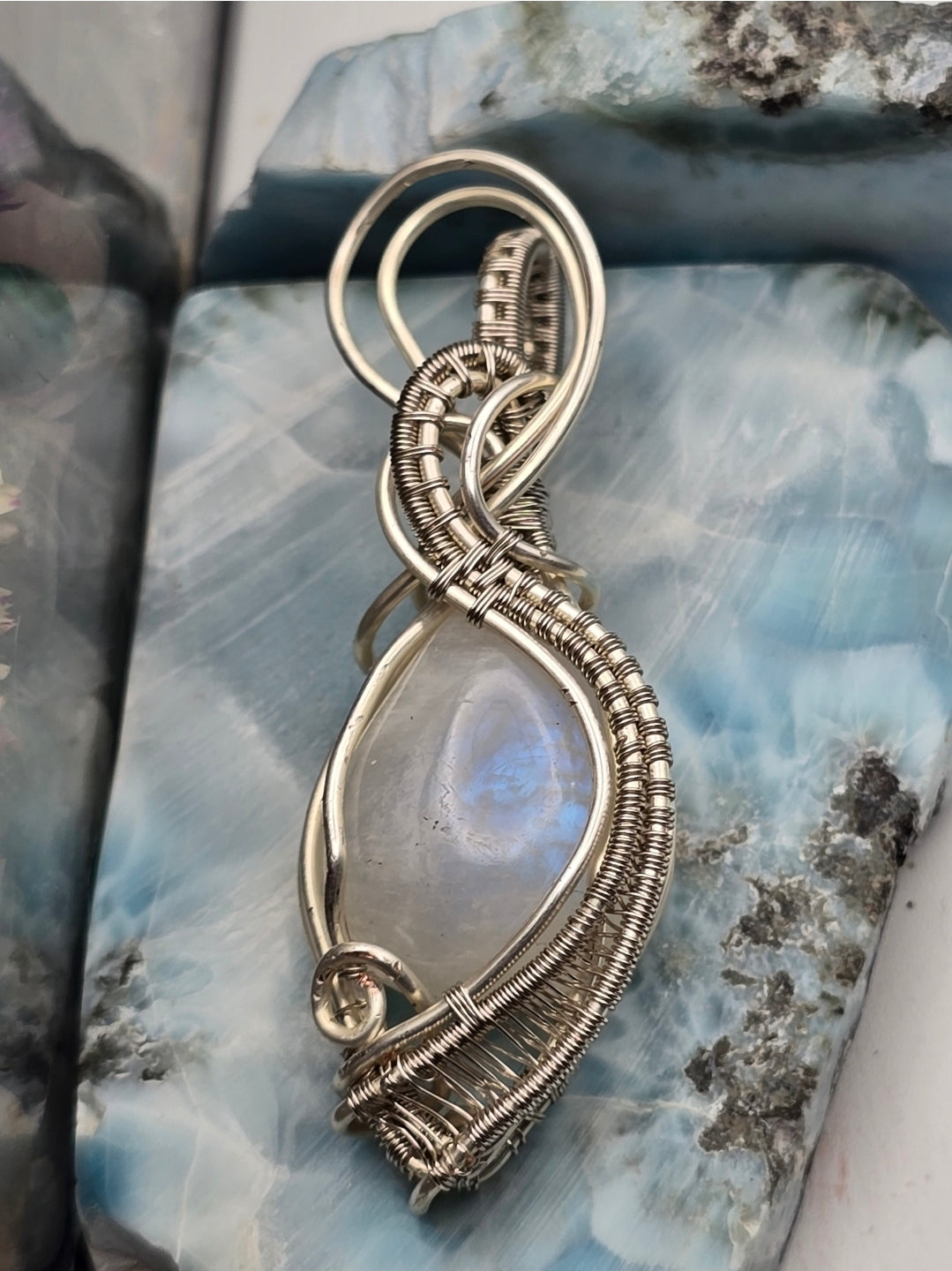Moonstone Dreamveil Pendant
