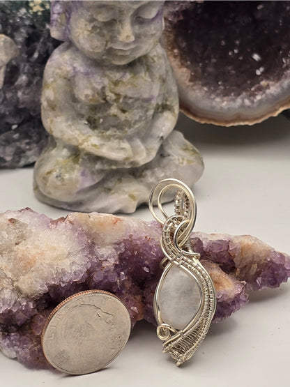 Moonstone Dreamveil Pendant