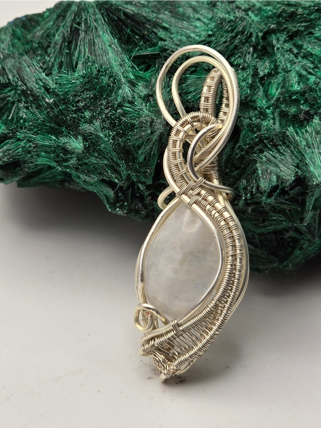 Moonstone Dreamveil Pendant
