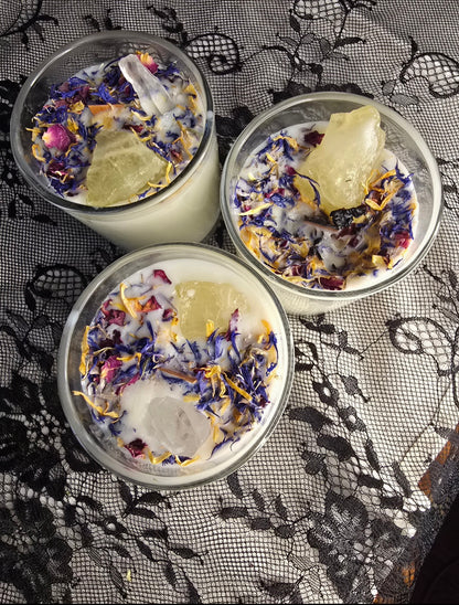 Reiki infused candle