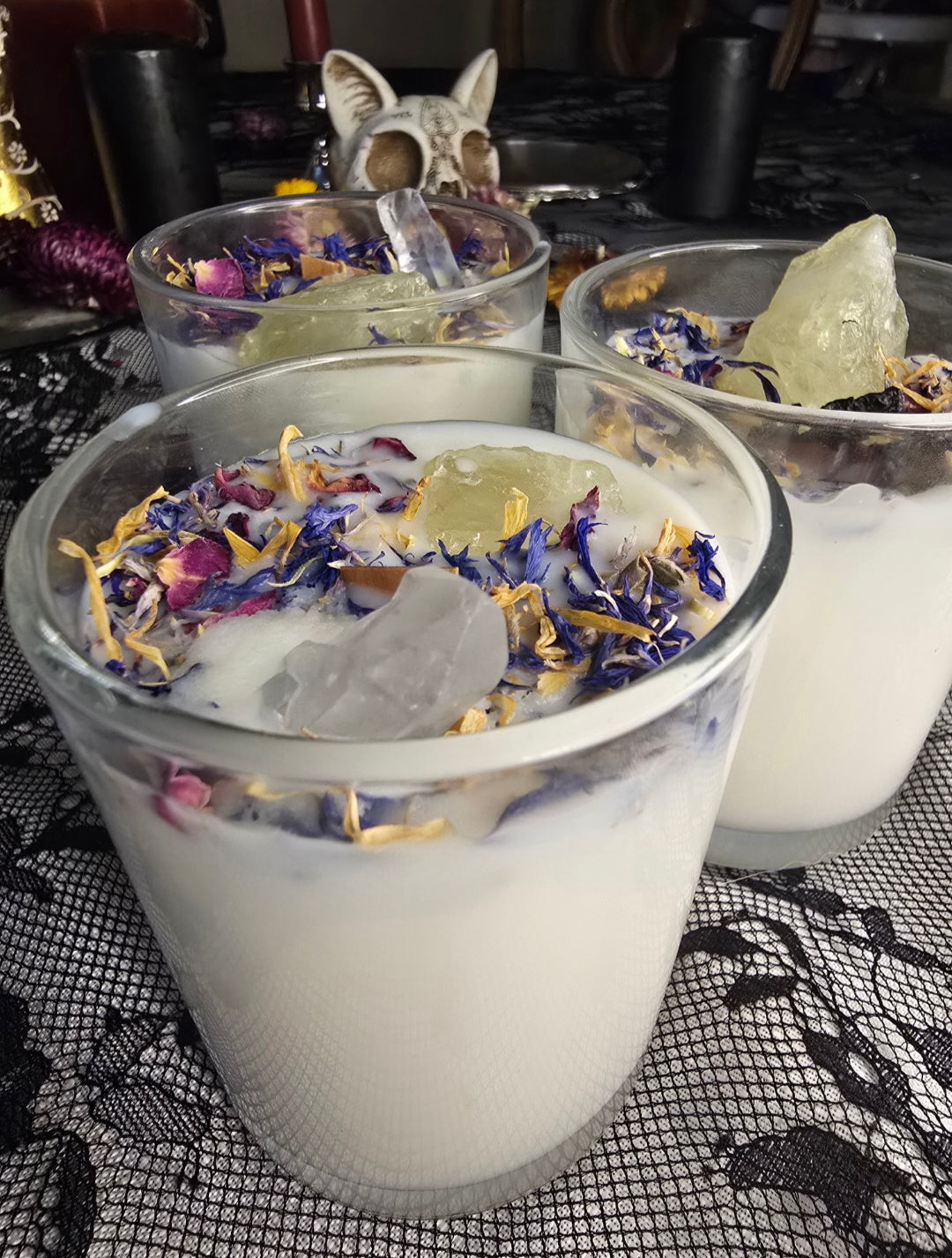 Reiki infused candle