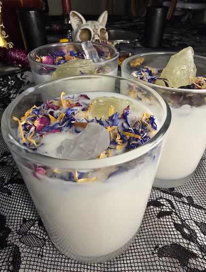 Reiki infused candle