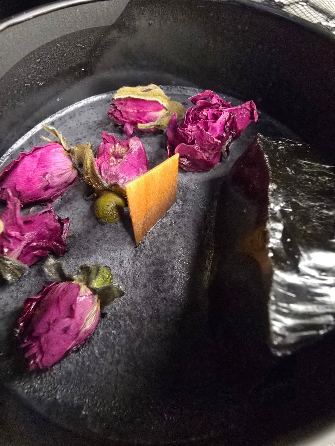 Reiki infused candle