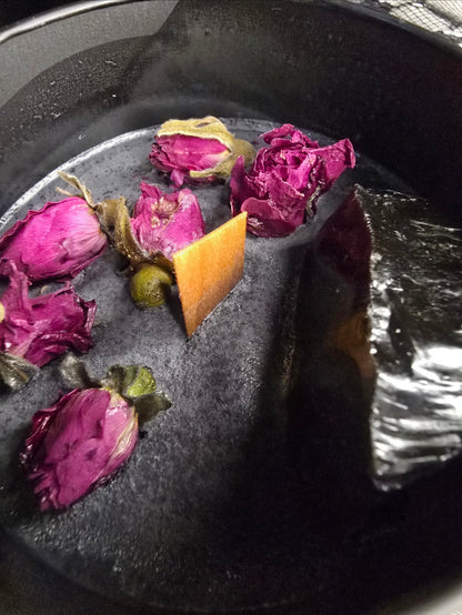Reiki infused candle