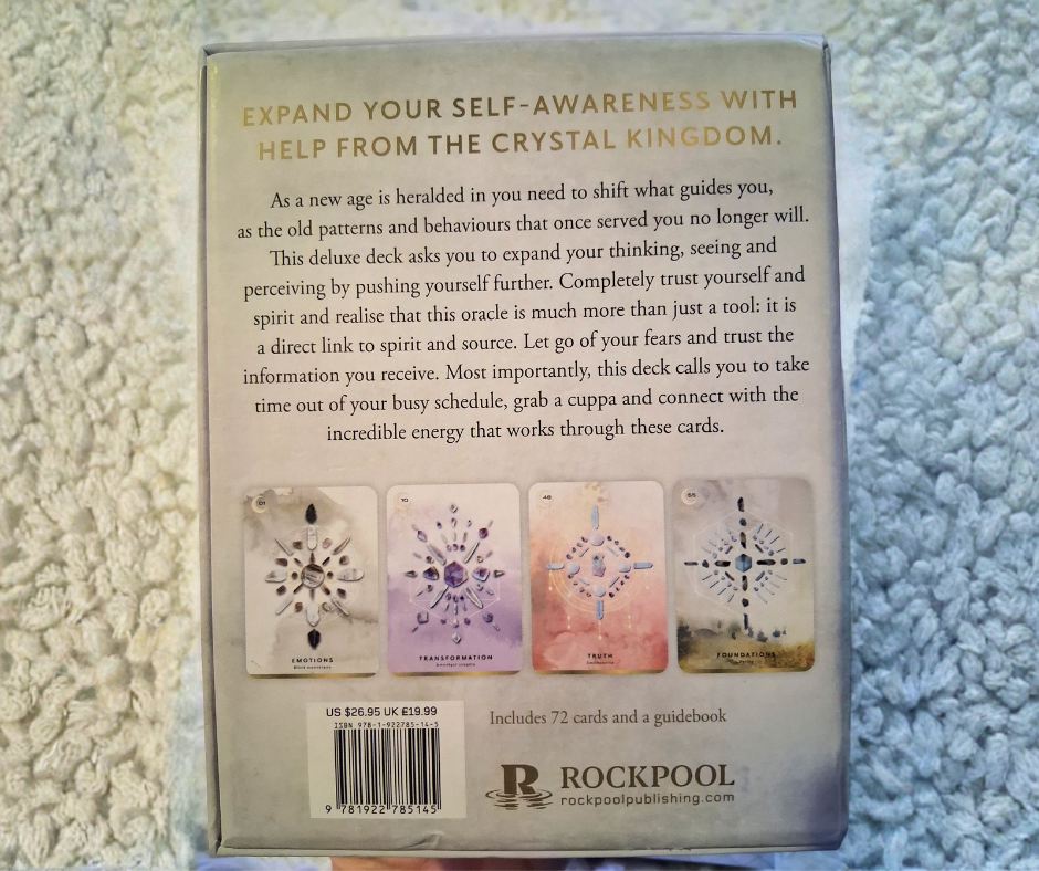 Crystal Grid and Oracle Deck Set