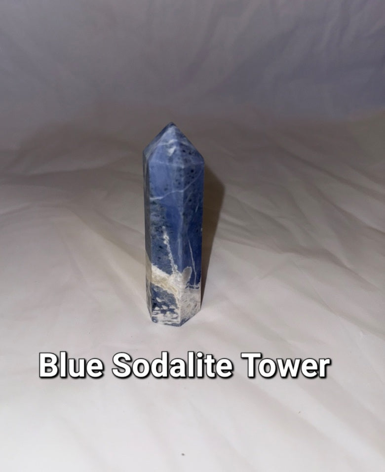 Blue Sodalite Tower