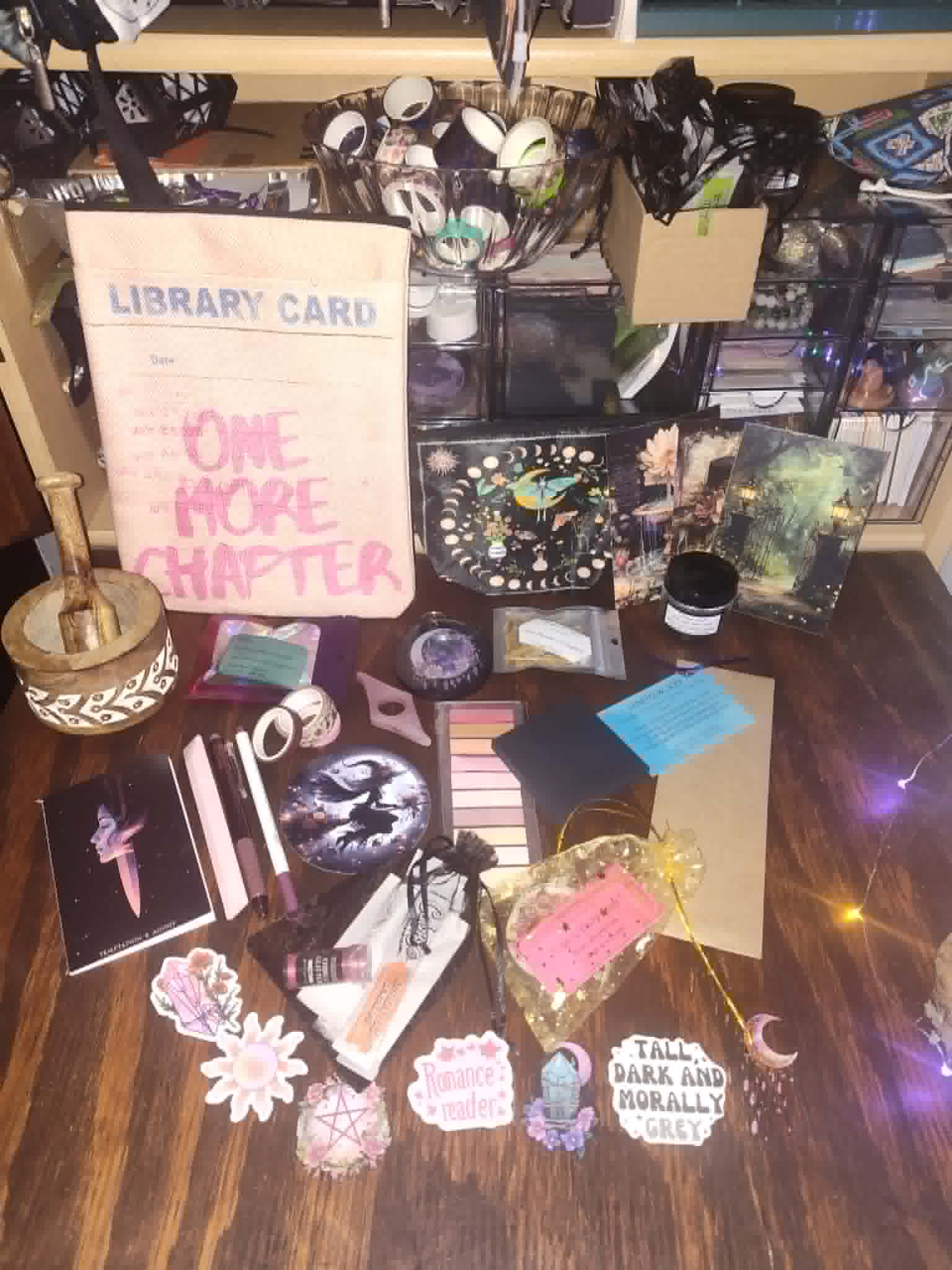 15 item Cozy Chaos Mystery Bundle + 1 Twist of Fate Item