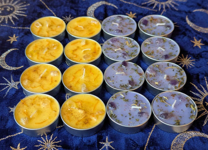 Celestial Duality Tea Light Collection (Sun &amp; Moon)