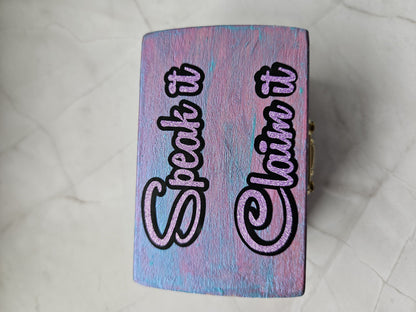 Mini Manifestation Boxes – Spiritual Gift Sets with Crystals, Incense &amp; Affirmations