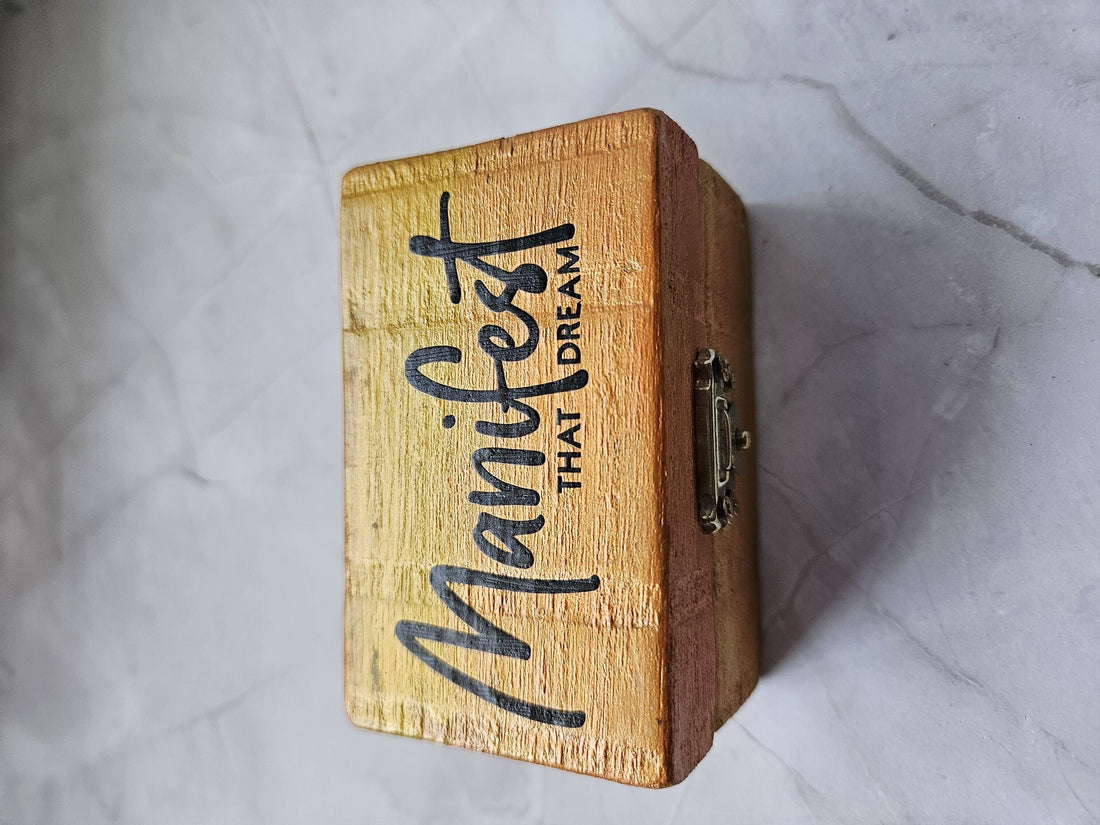 Mini Manifestation Boxes – Spiritual Gift Sets with Crystals, Incense &amp; Affirmations
