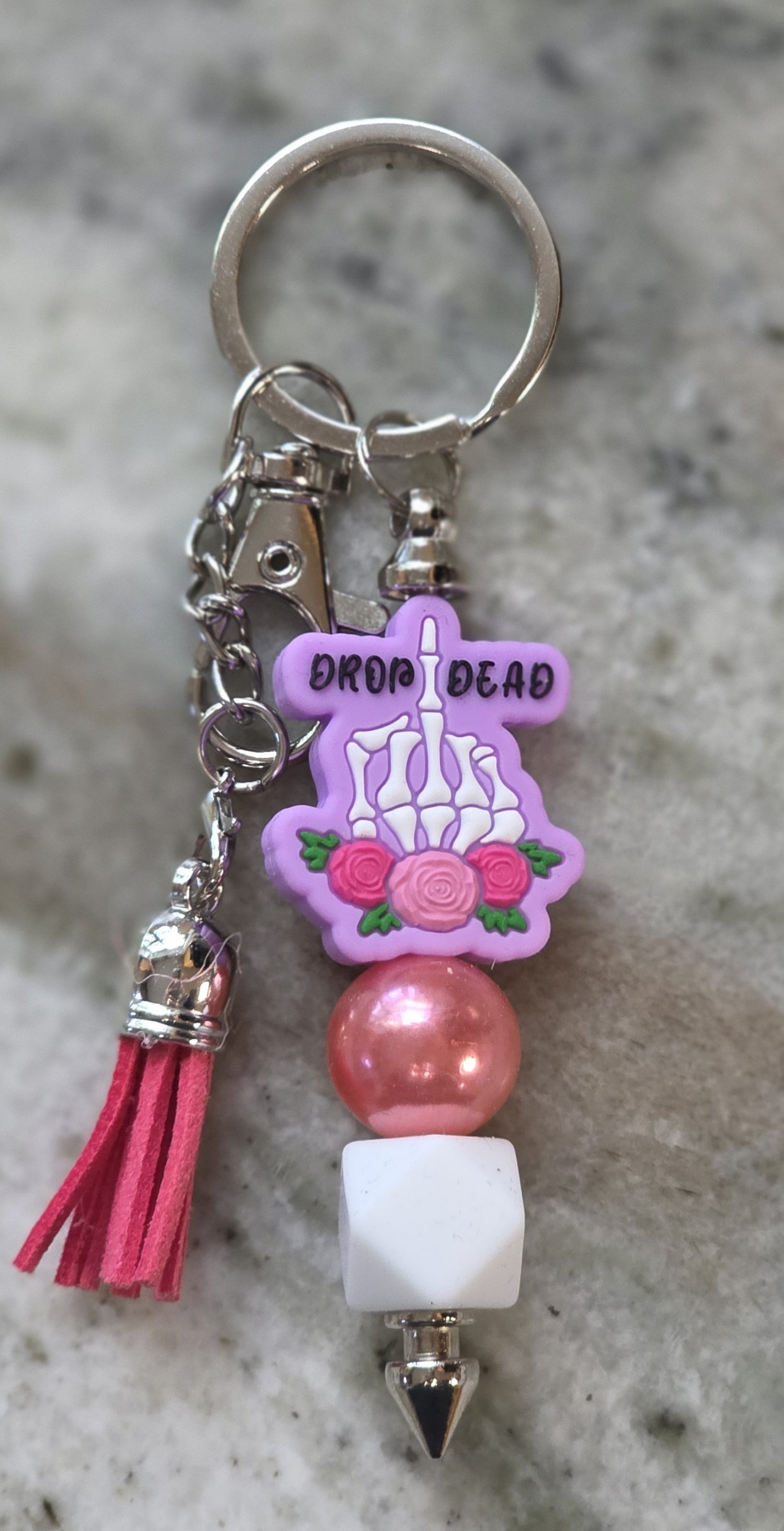 Drop Dead Keychain