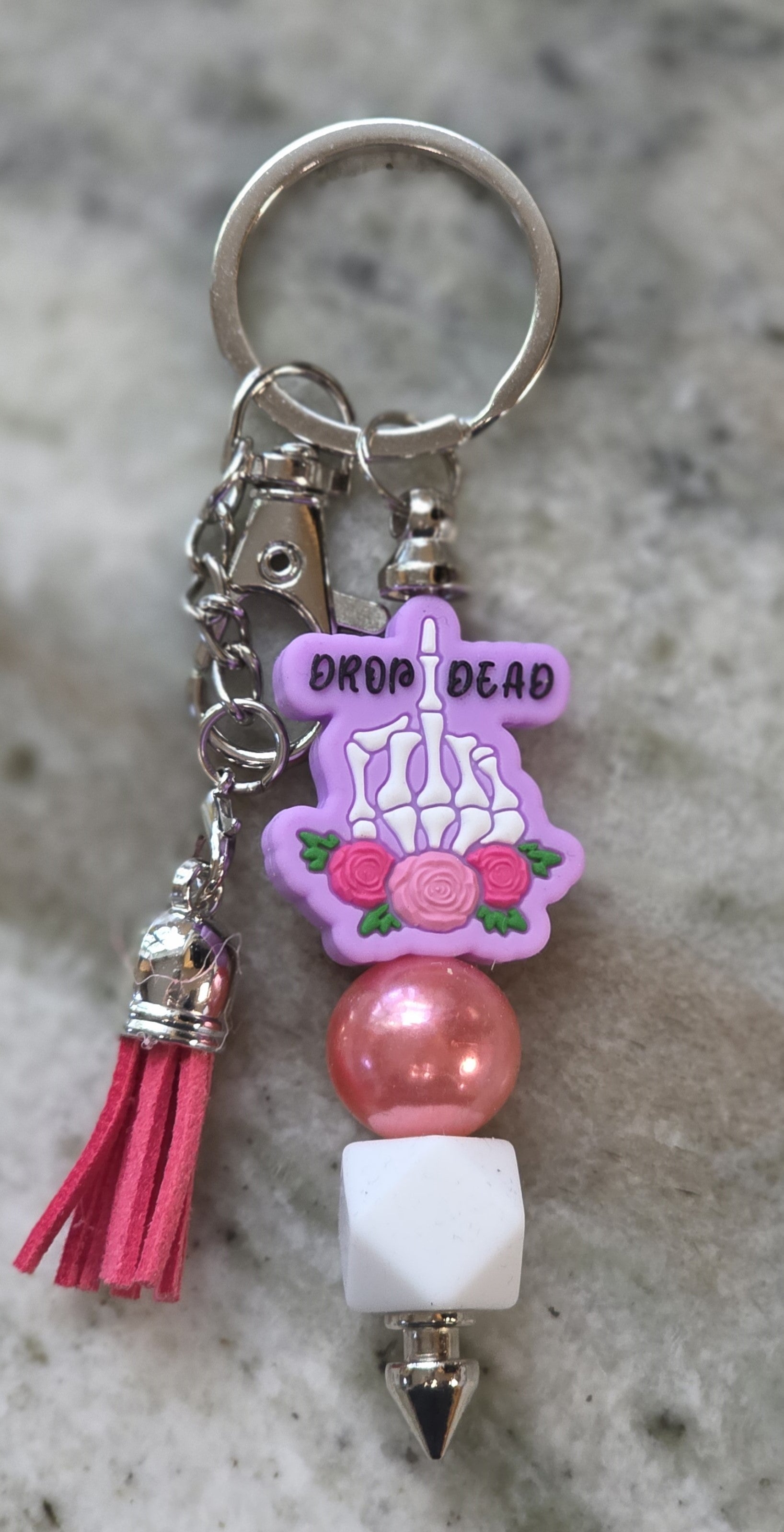 Drop Dead Keychain