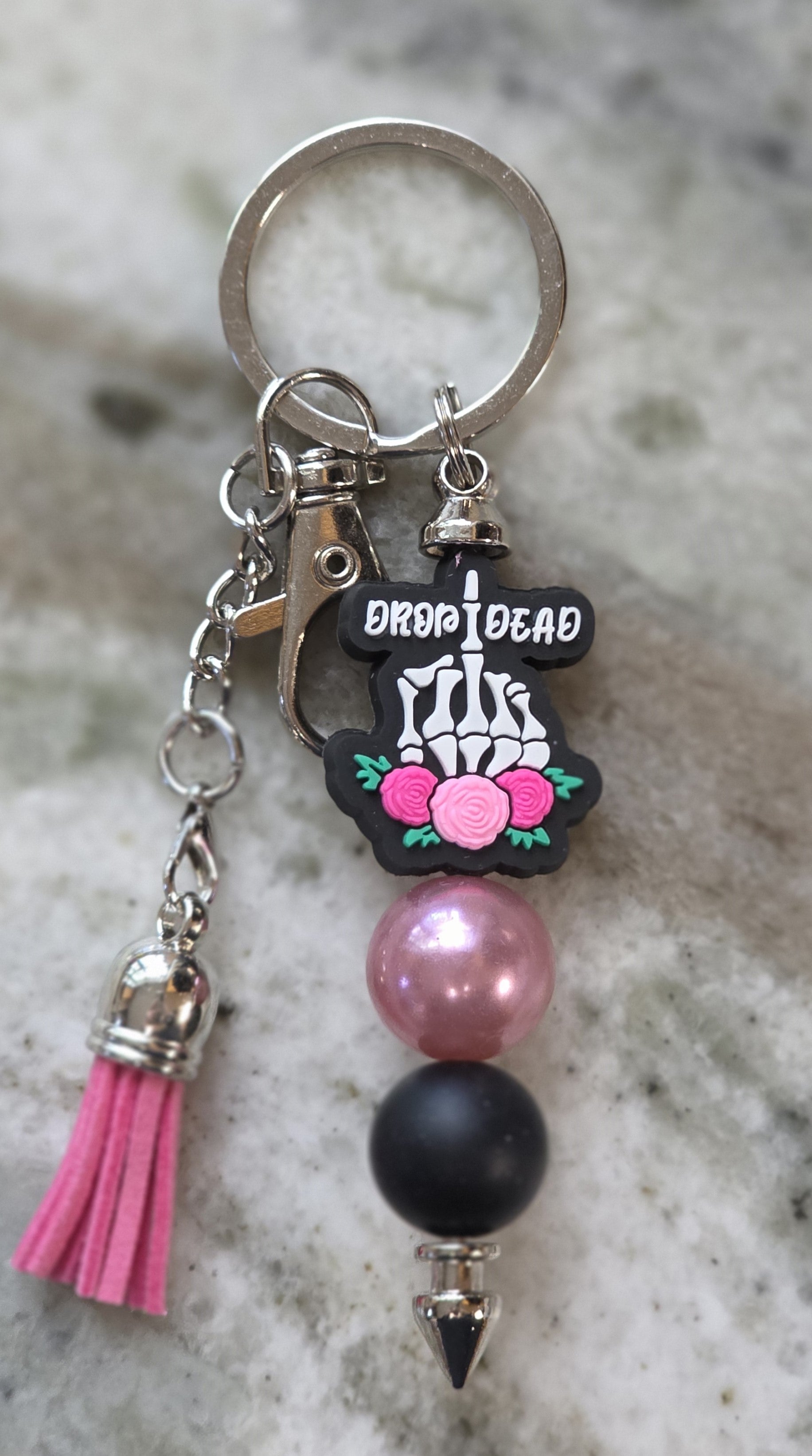 Drop Dead Keychain