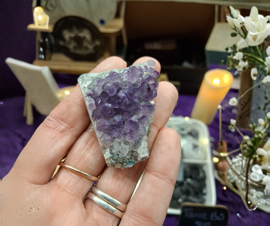 Amethyst in Geode
