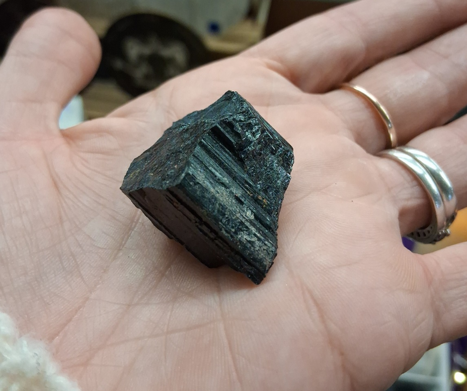 Black Tourmaline Chunk