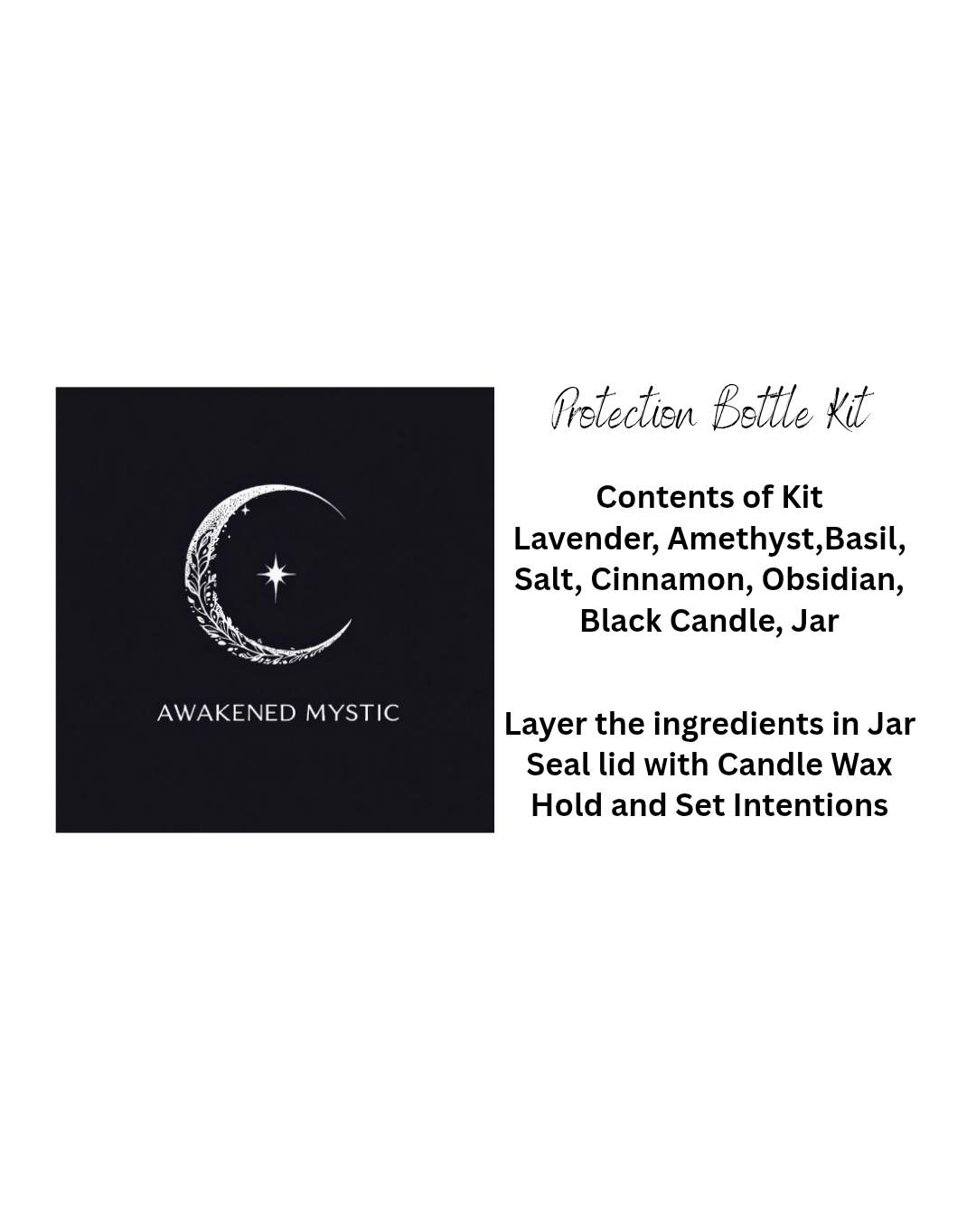 Protection Spell Jar Kit