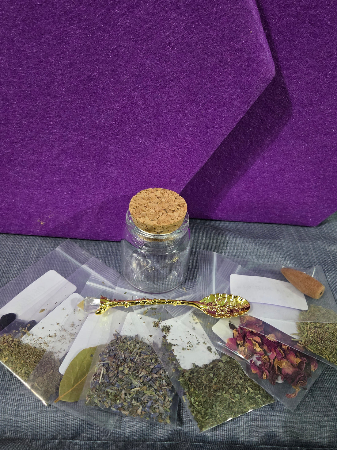 Protection Home Cleansing Spell Kit – Energy Reset, Spiritual Boundary Jar