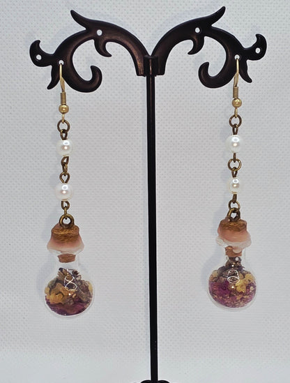 Self-Love Spell Jar Earrings
