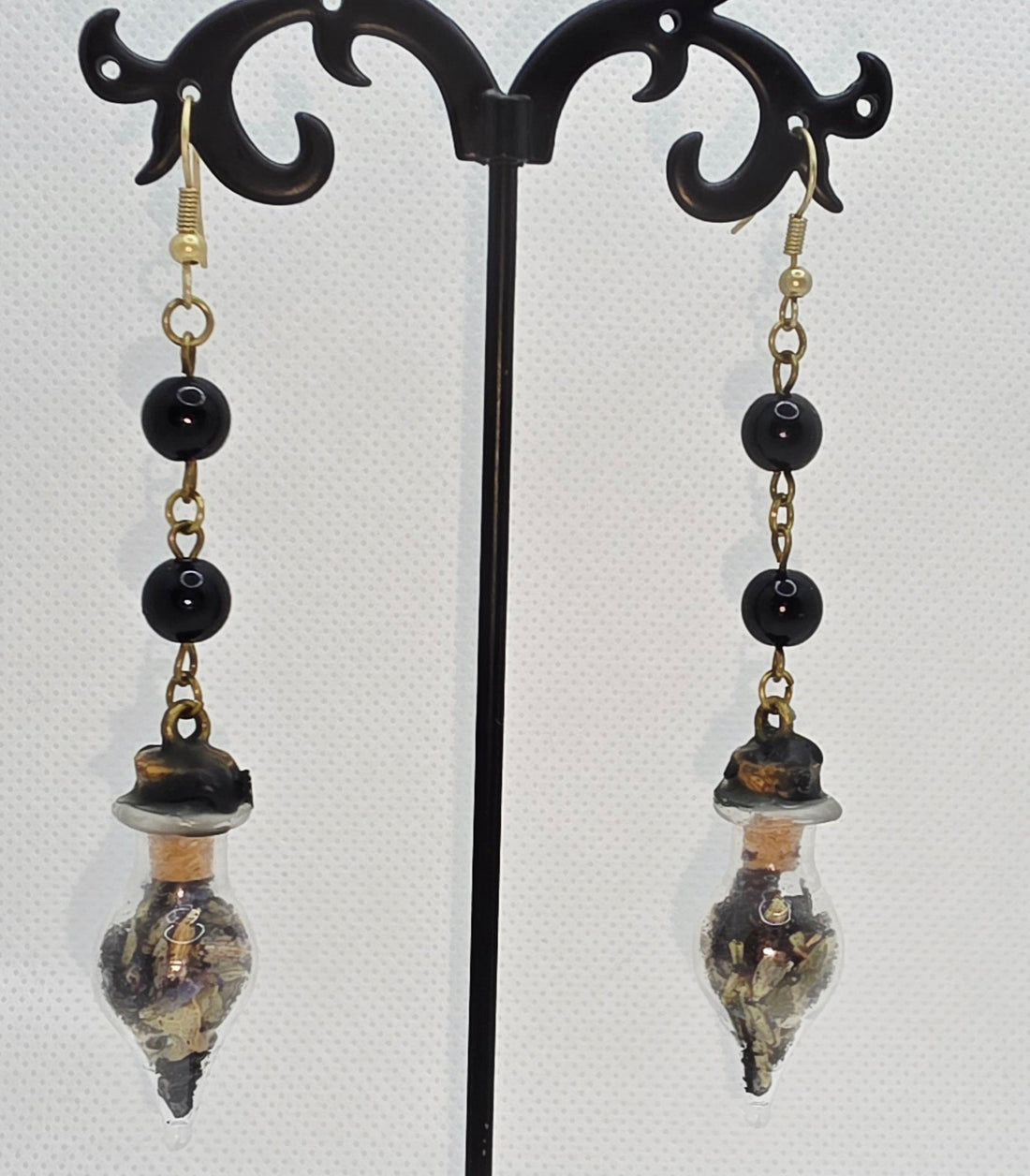 Protection Spell Jar Earrings 2