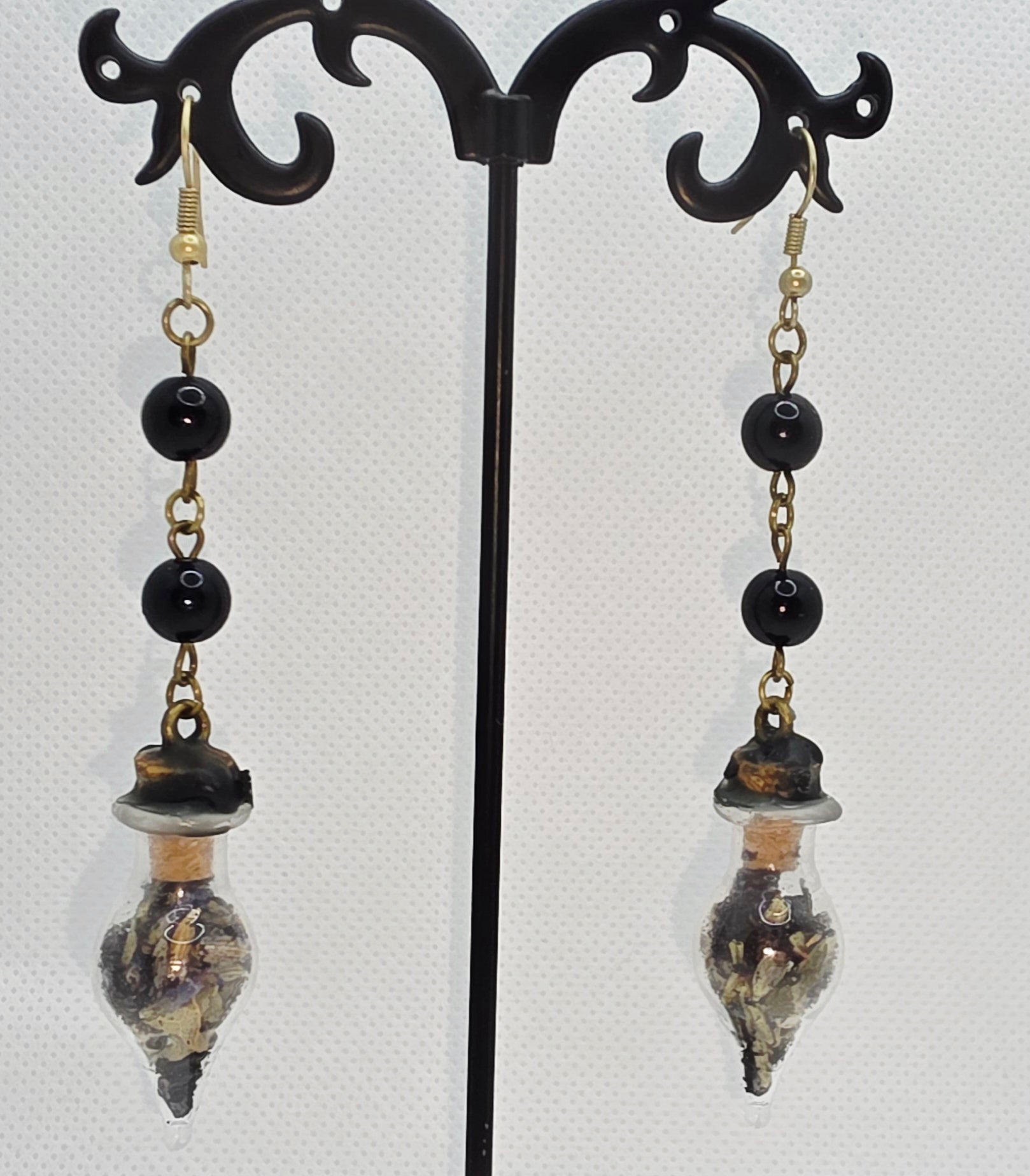 Protection Spell Jar Earrings 2