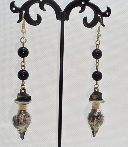 Protection Spell Jar Earrings 2