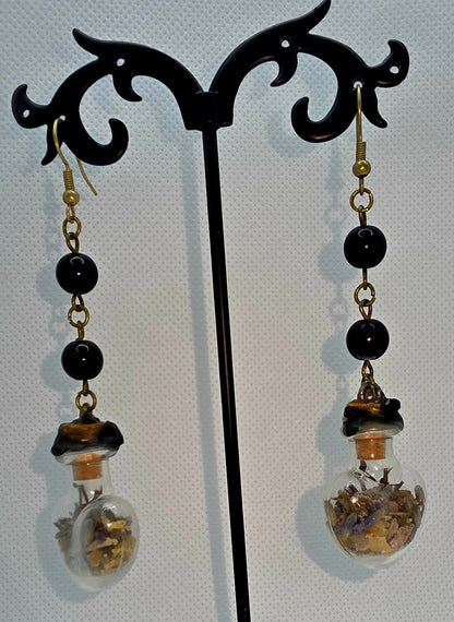 Protection Spell Jar Earrings 3