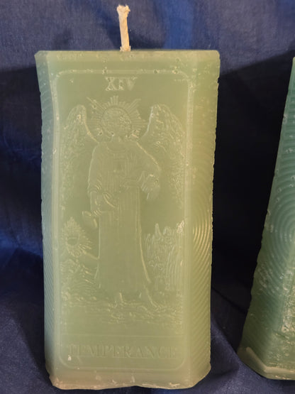 Tarot Card Candles
