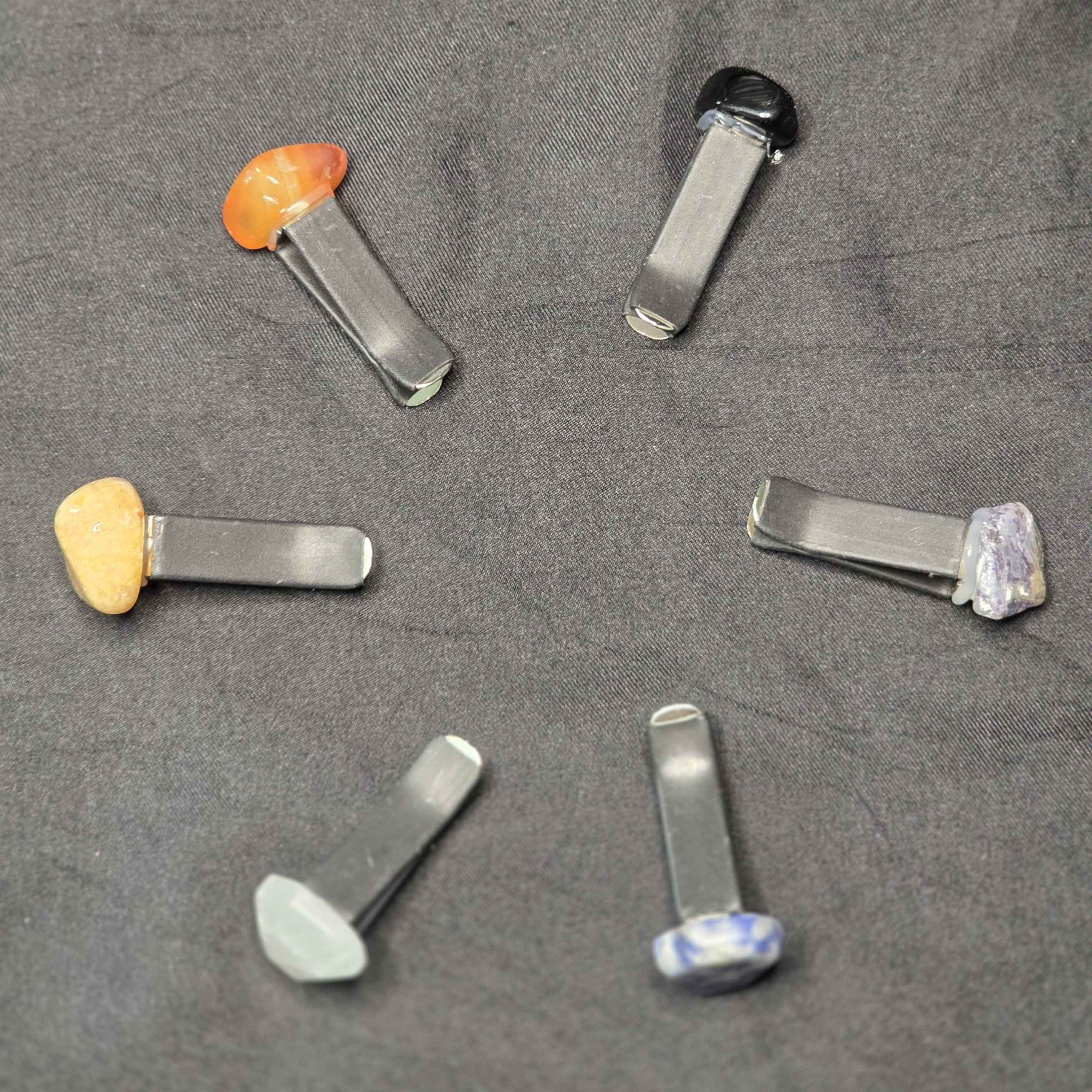 Natural Gemstone Car Vent Clips