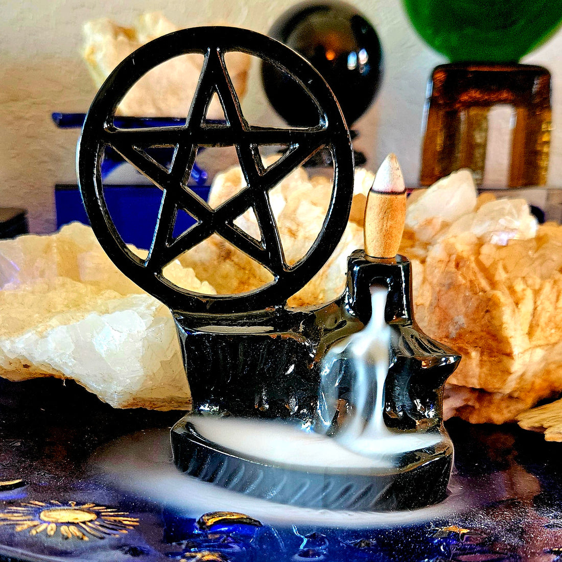 Pentagram BACKFLOW Cone Burner (Metal) 4.5" H x 4.4" W