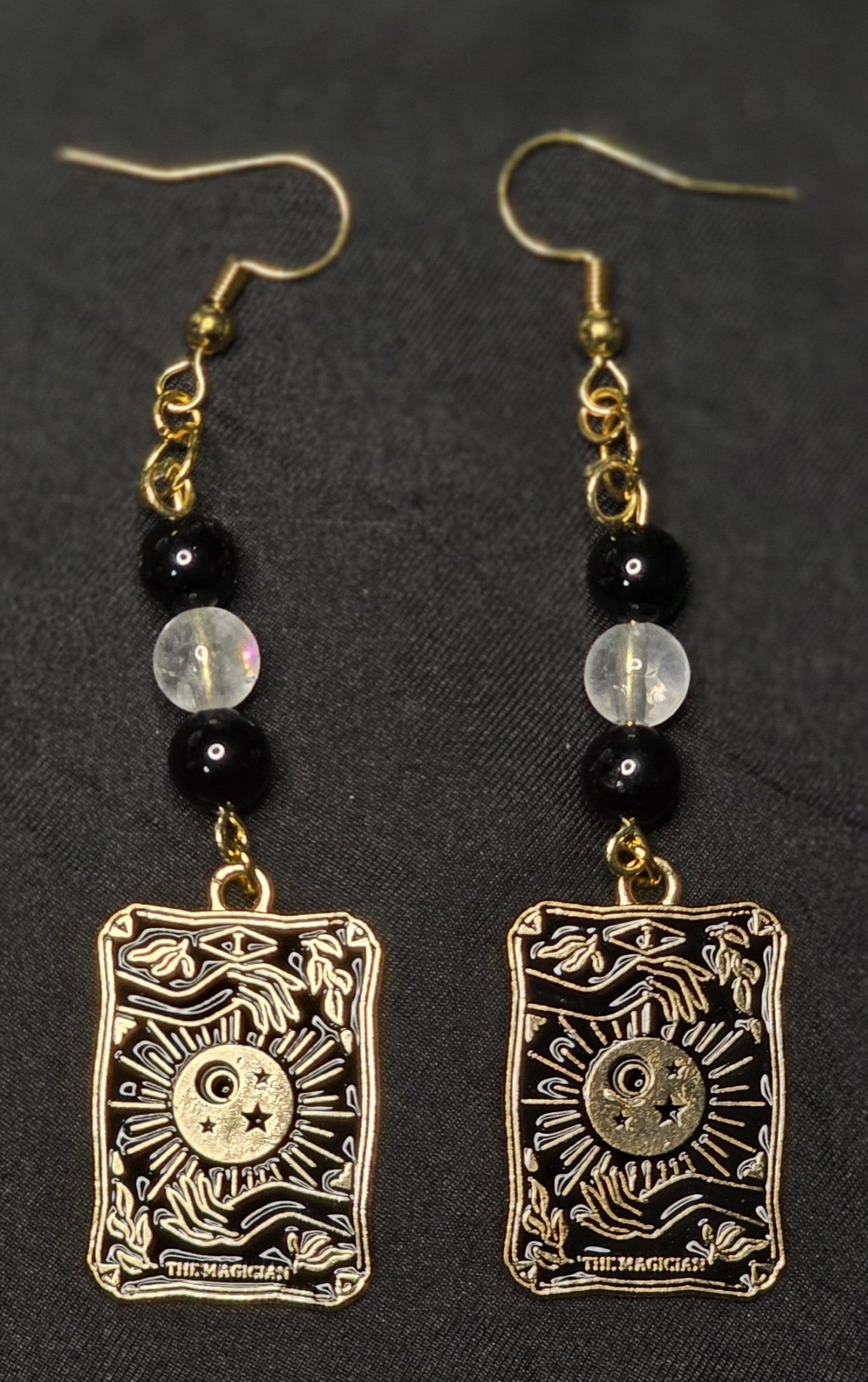 Tarot and Crystal Earrings