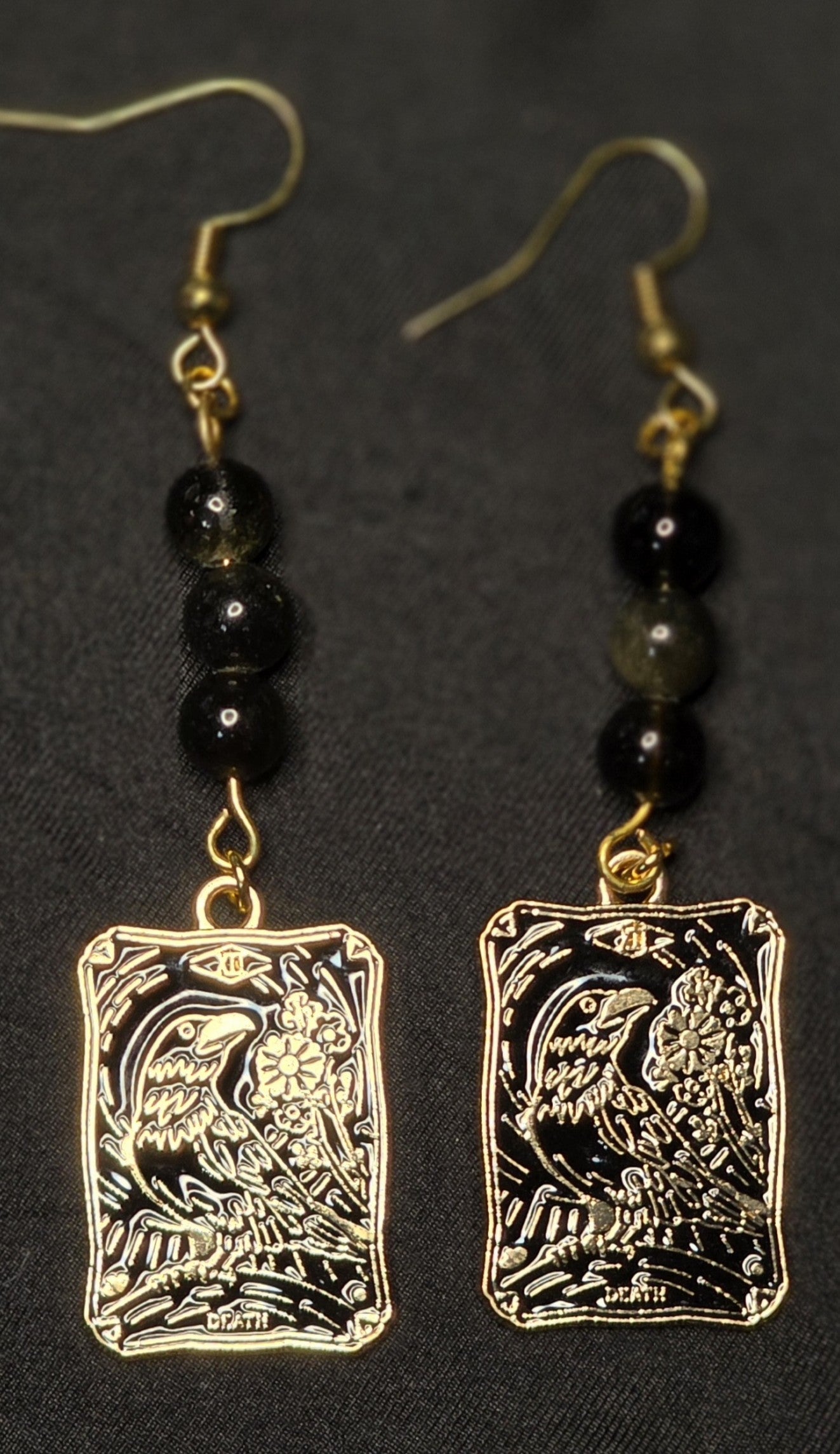 Tarot and Crystal Earrings