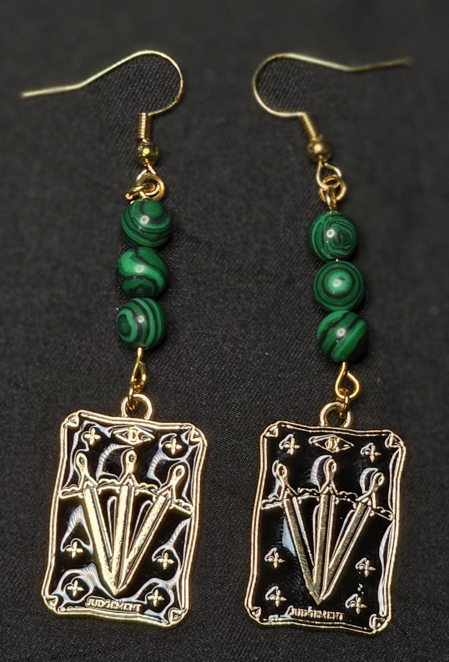 Tarot and Crystal Earrings