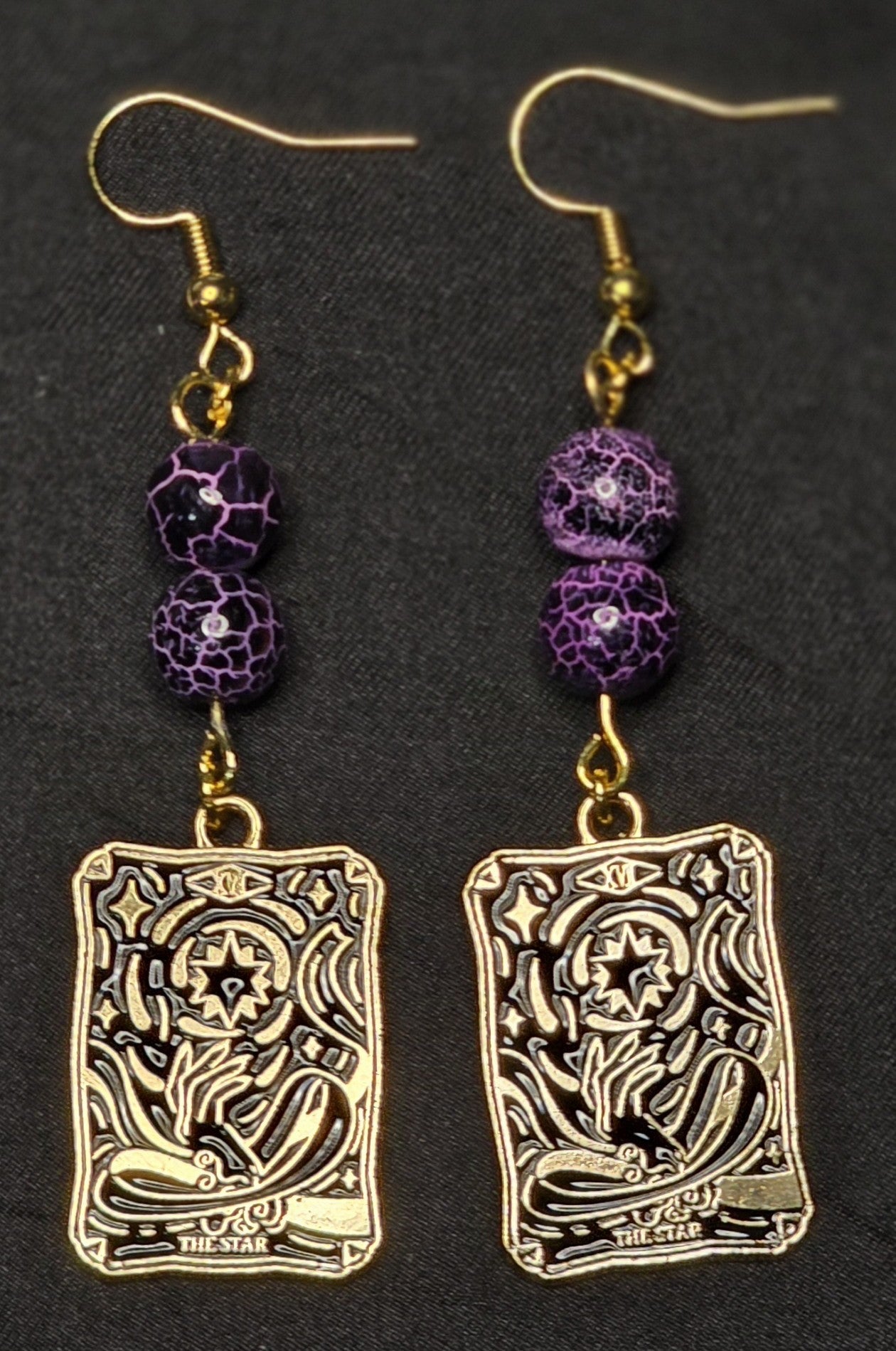Tarot and Crystal Earrings