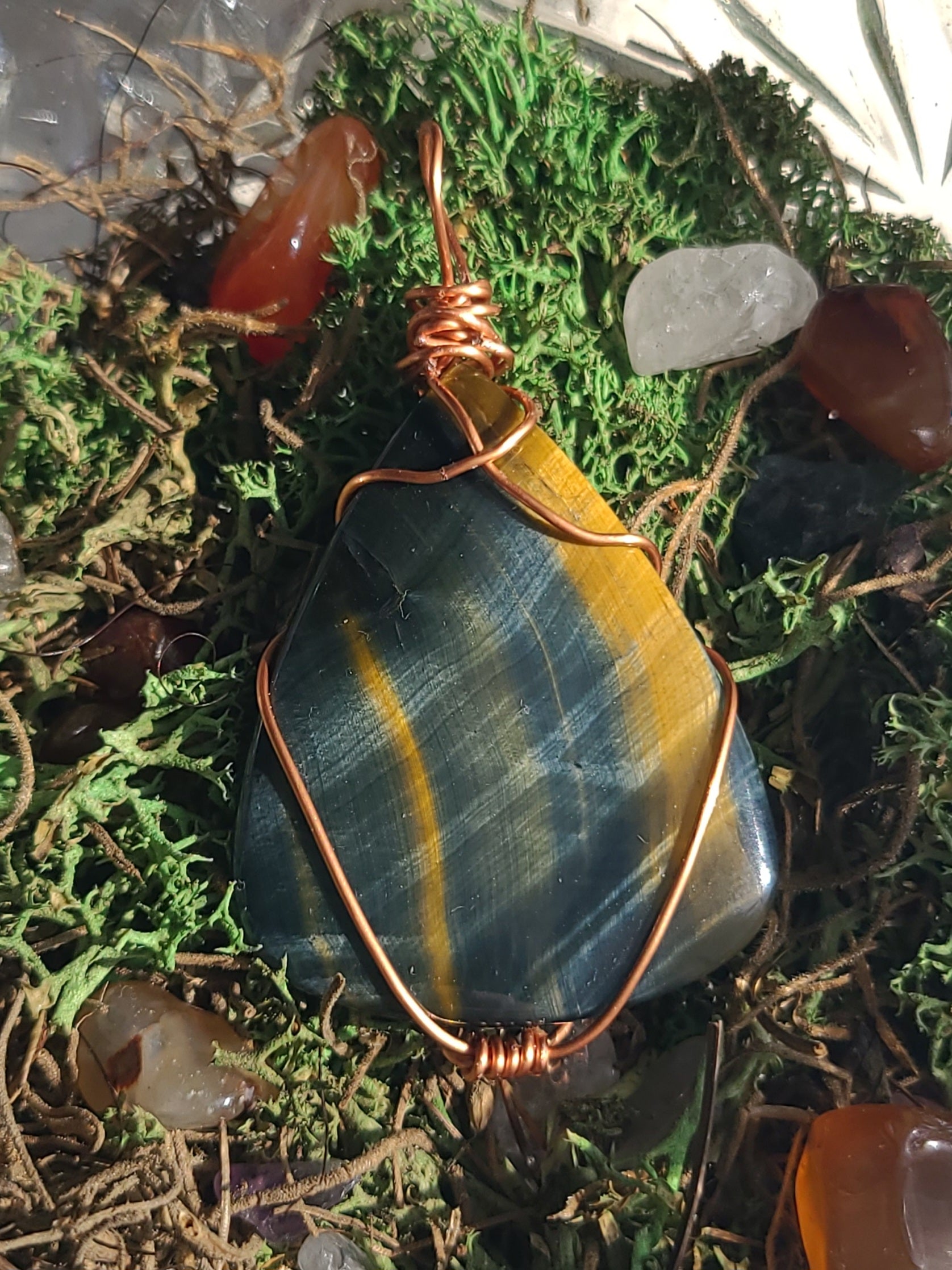 Tigers eye pendant