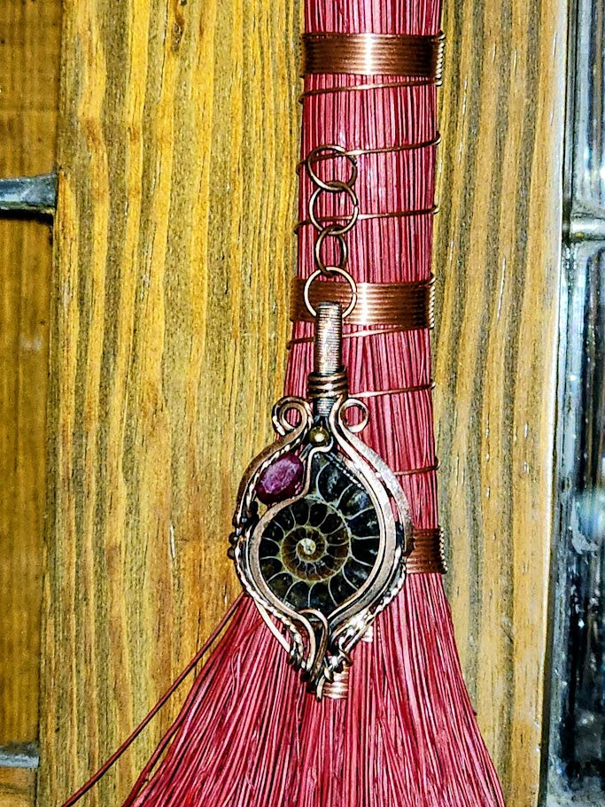 Heart Chakra Broom