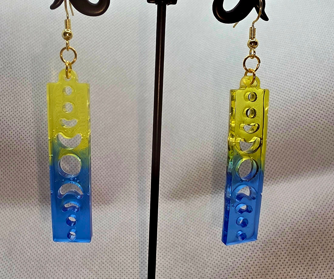 Celestial Moon Phase Earrings