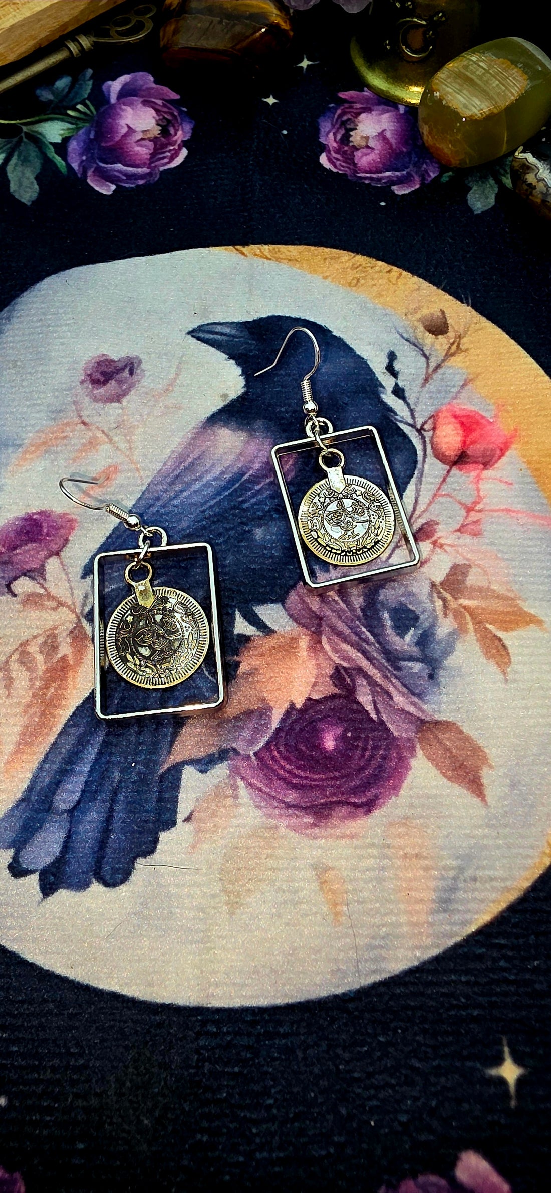 Fortune Abundance Coin Earrings