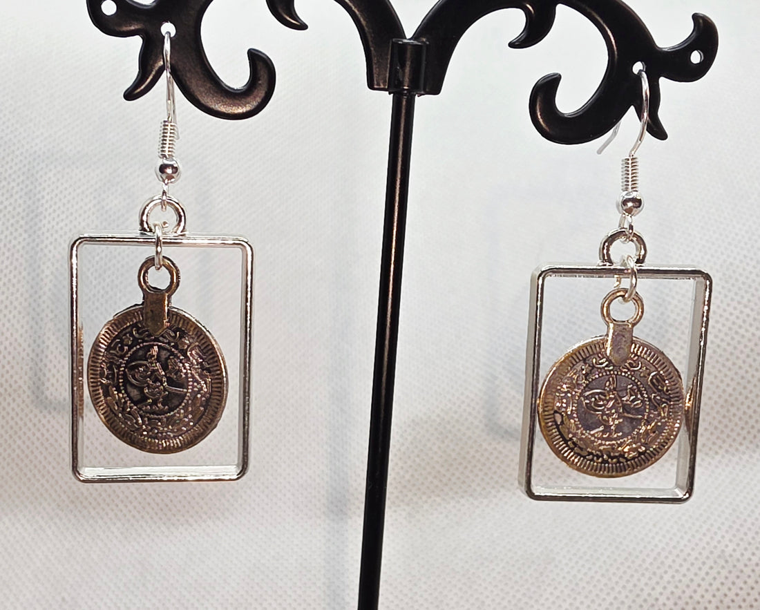 Fortune Abundance Coin Earrings
