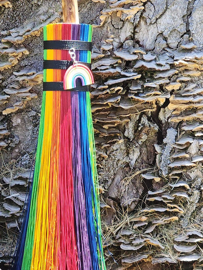 Rainbow Dancing Broom