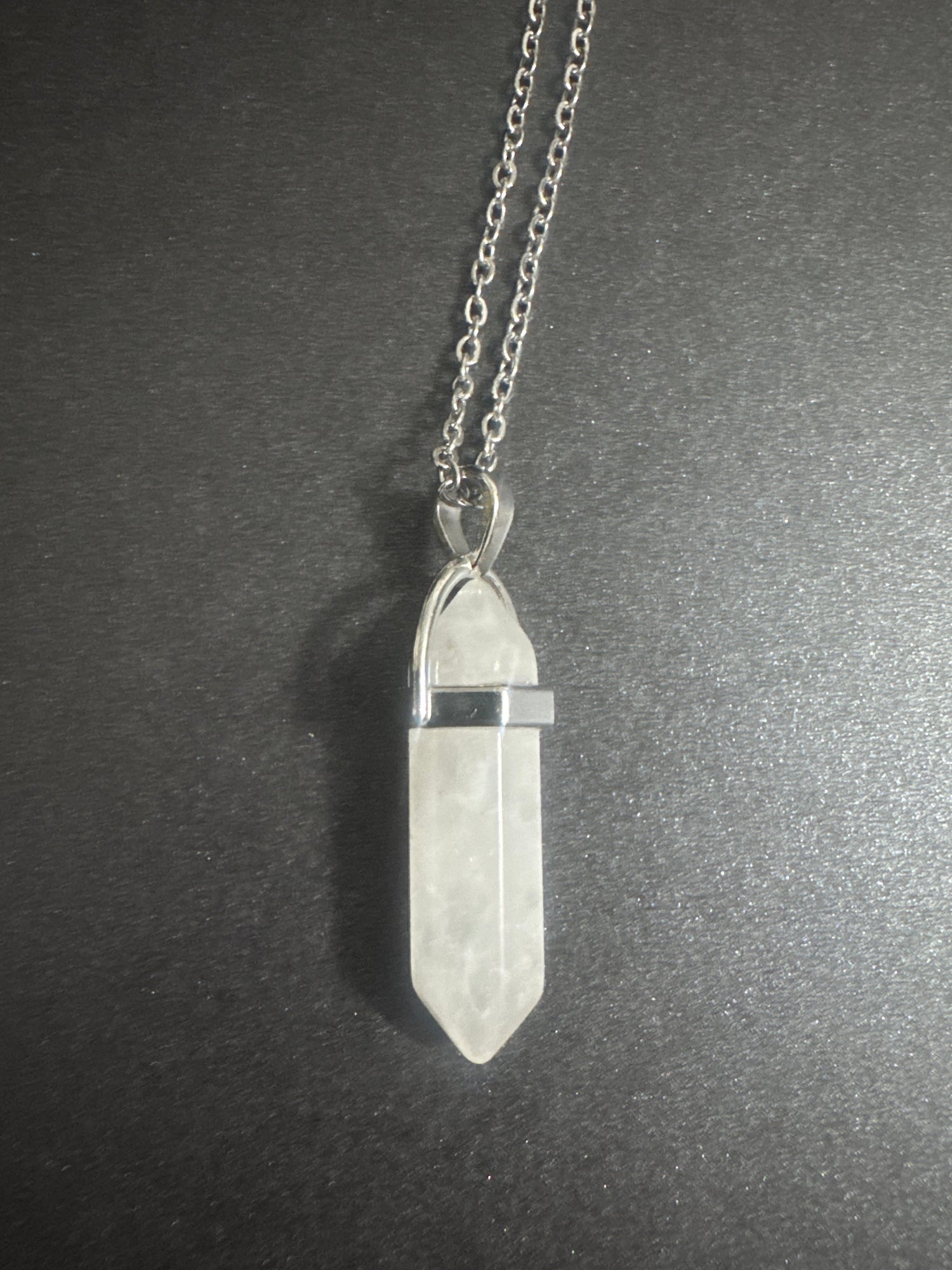 Various Shaped Crystal Necklaces