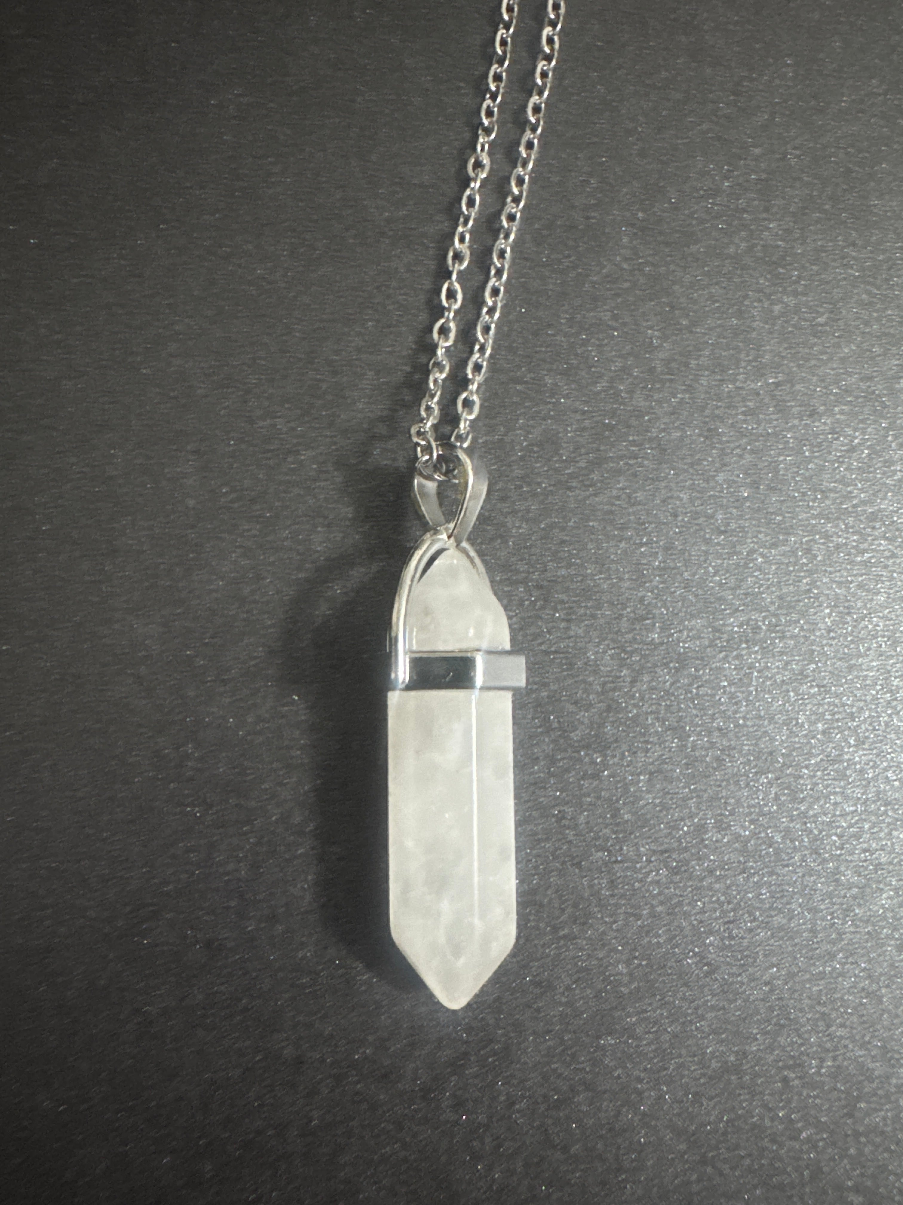 Various Shaped Crystal Necklaces