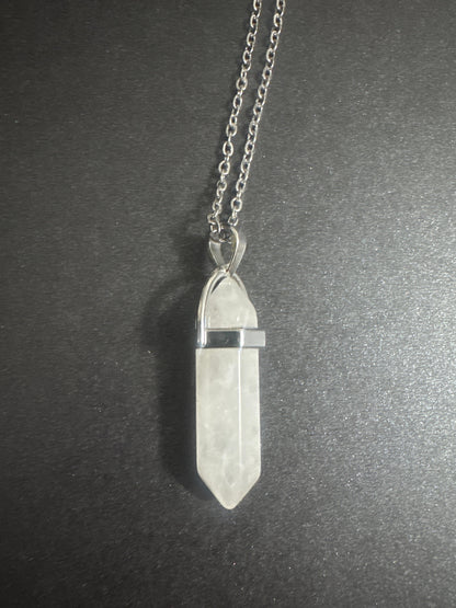 Various Shaped Crystal Necklaces