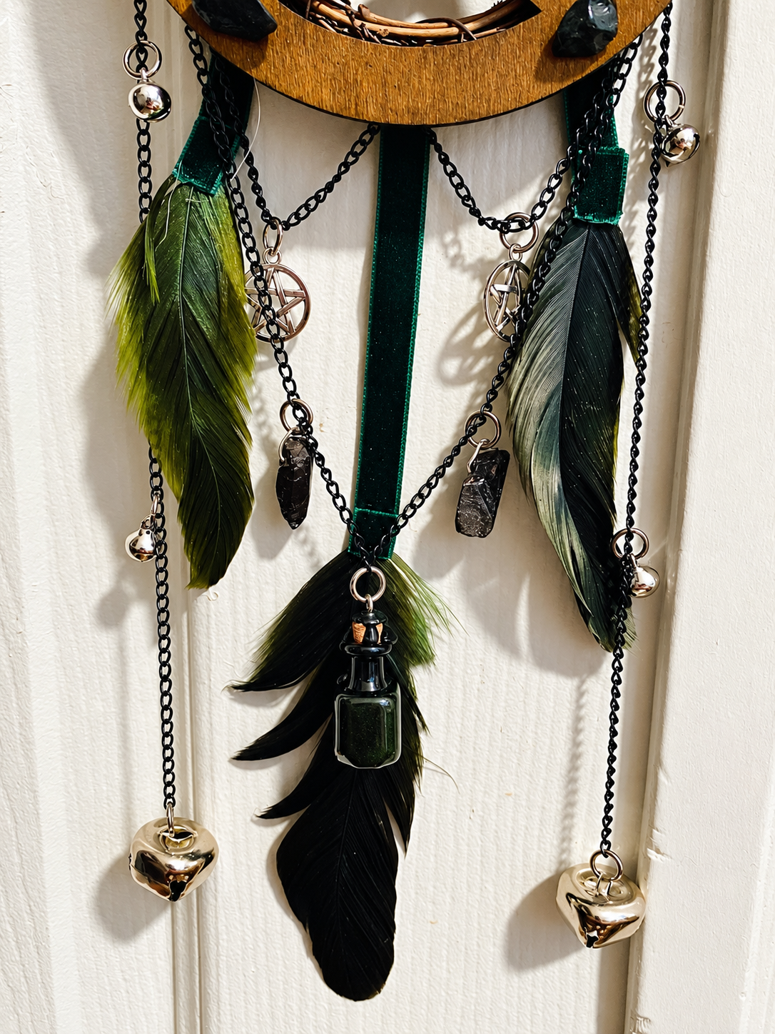 Dark woodland witches bells