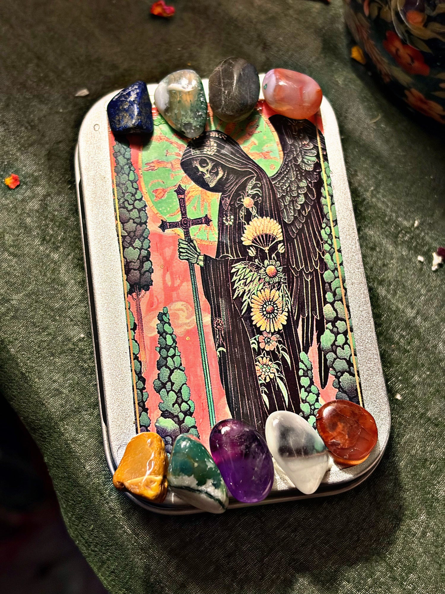 The Veil Walker mini travel Altar