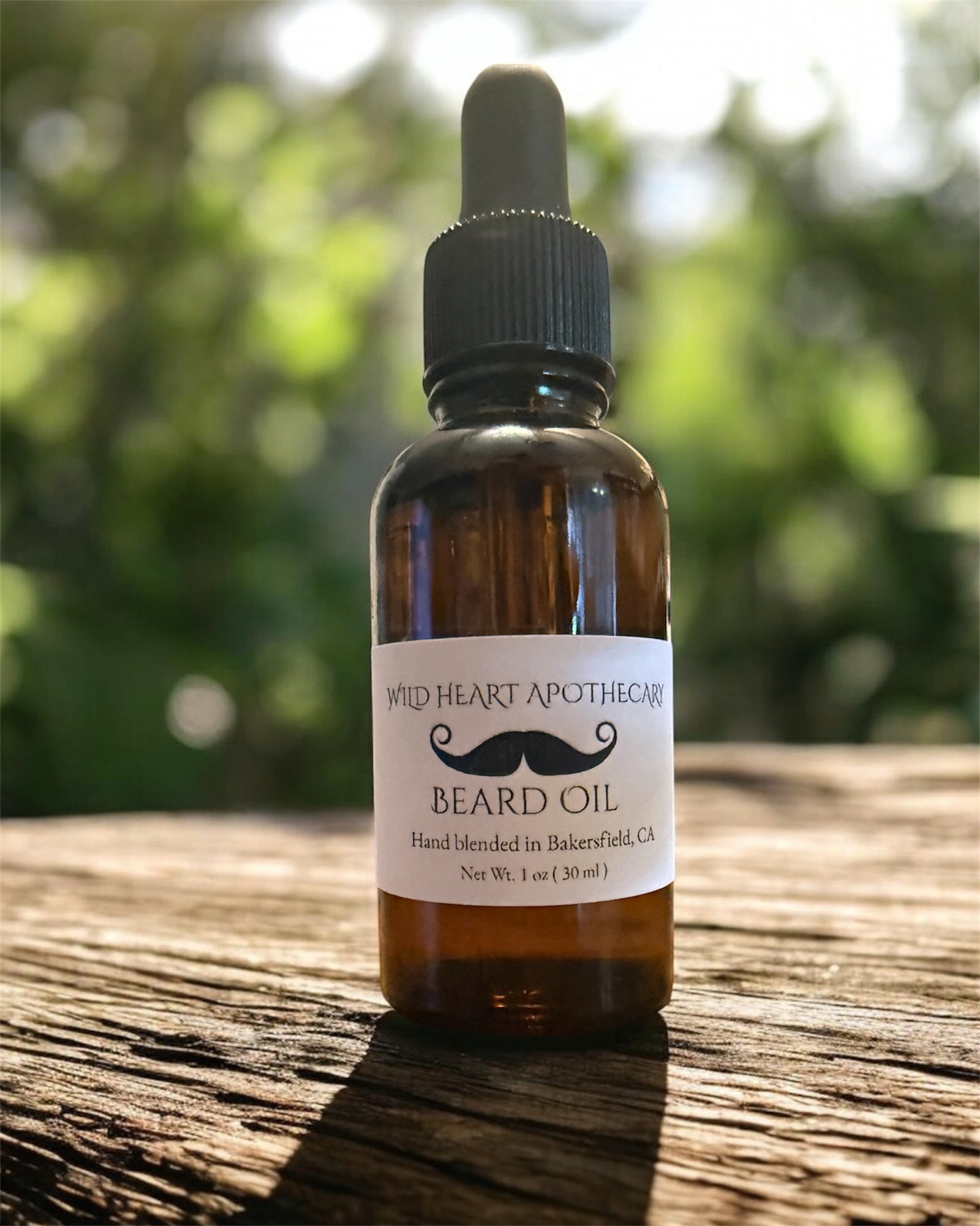 Wild Heart Apothecary Beard Oil - Natural • Lightweight • Nourishing